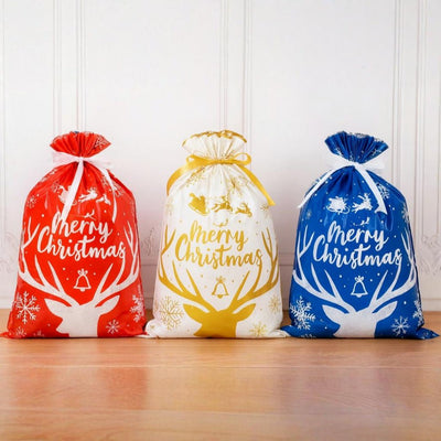 Lot de 3 sacs festifs Noël